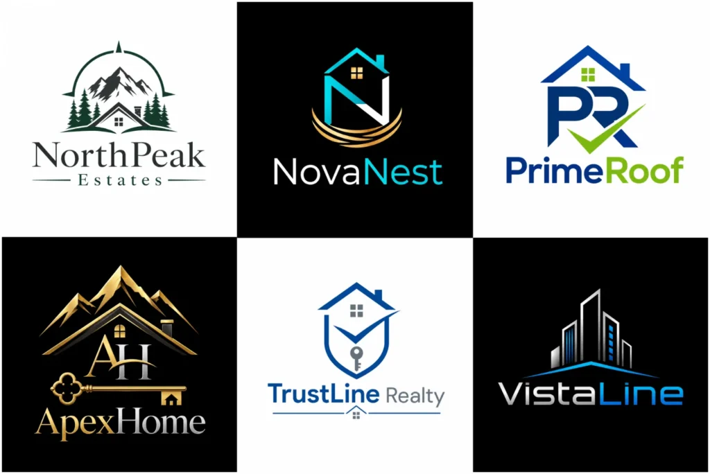 Real estate logo portfolio