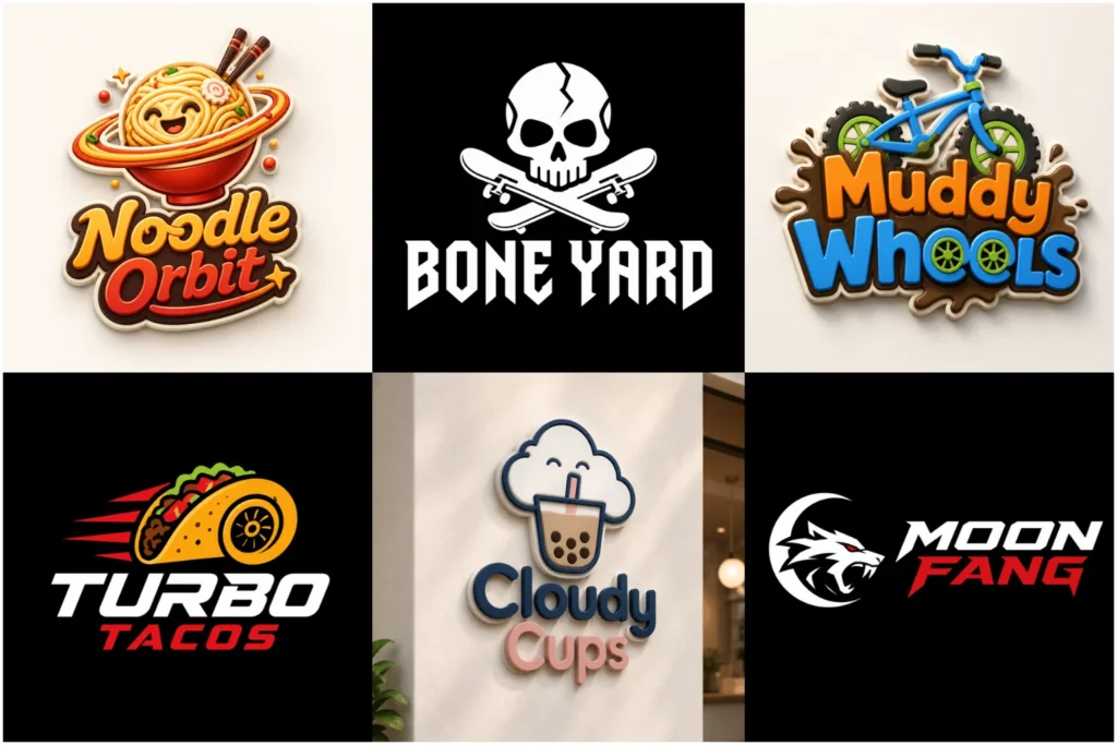 cartoon logo design