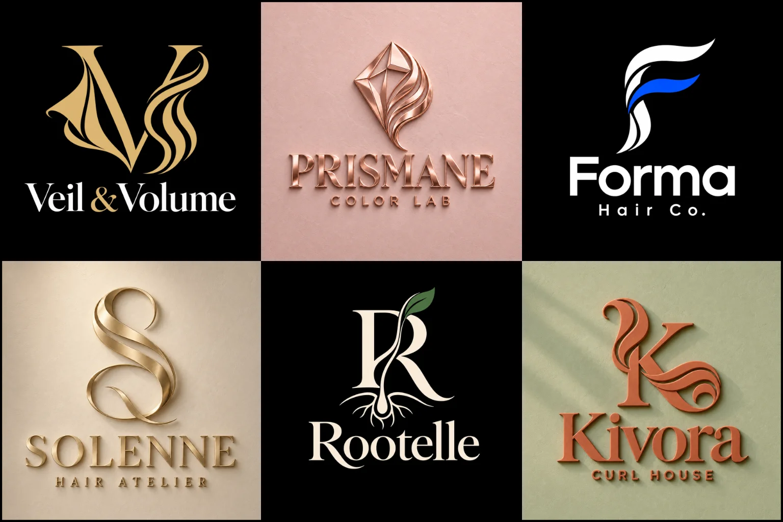 hair salon logo Design 2