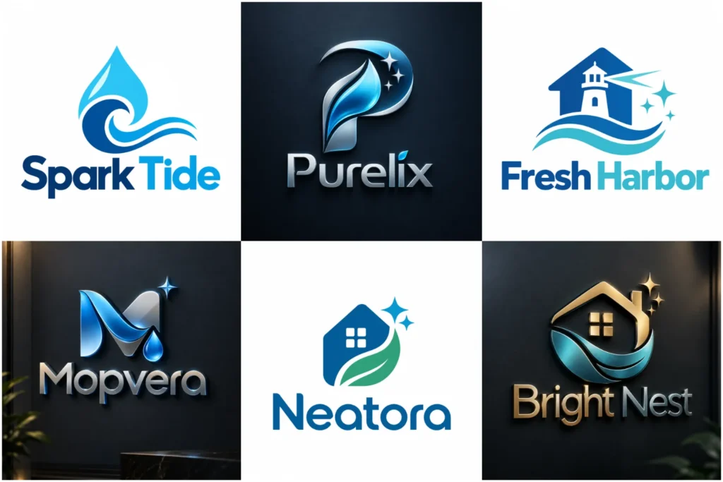 Cleaning Company Logo Design