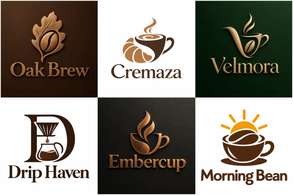 Coffee Shop & Cafe Logo Design