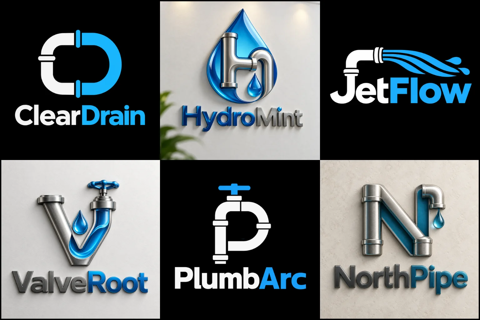 Plumbing Logo Design 2