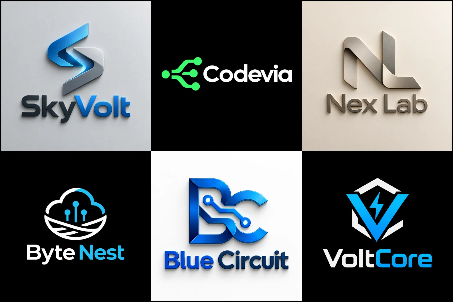 Technology Logo Design 2